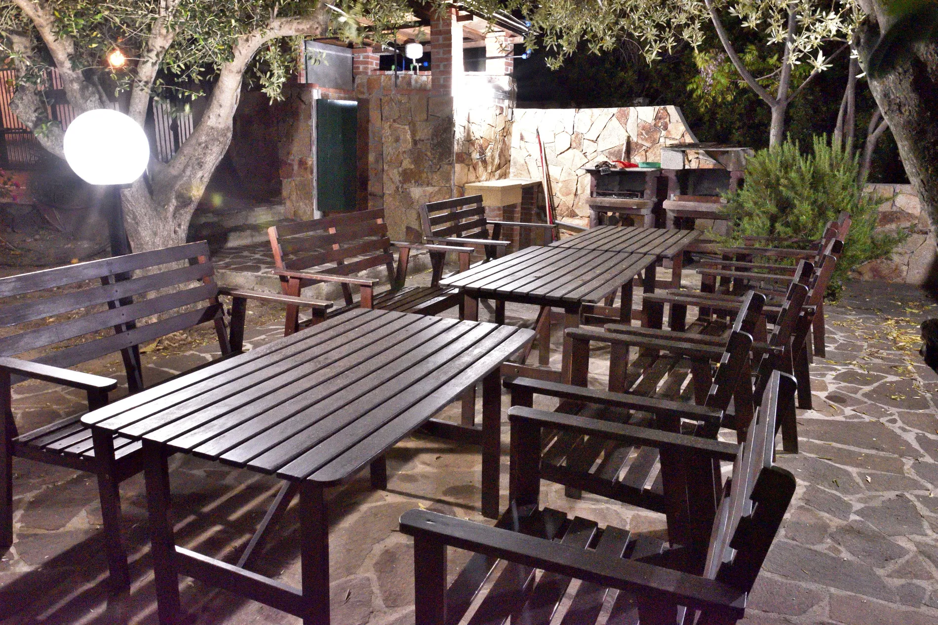 Dettaglio del parco mediterraneo